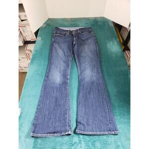 Gap Jeans Size 2 Petite Womens Blue Stretch Pants Denim Mid Rise Perfect Bootcut